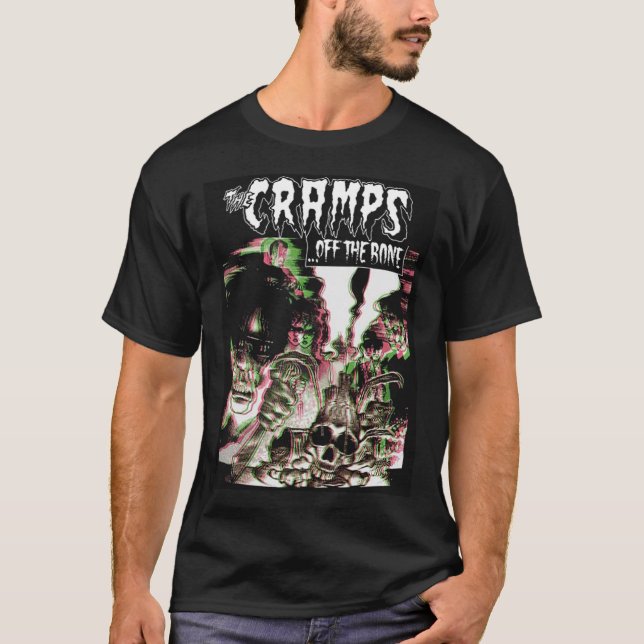 T-shirt Copie De Best, The Cramps - Logo   (Devant)
