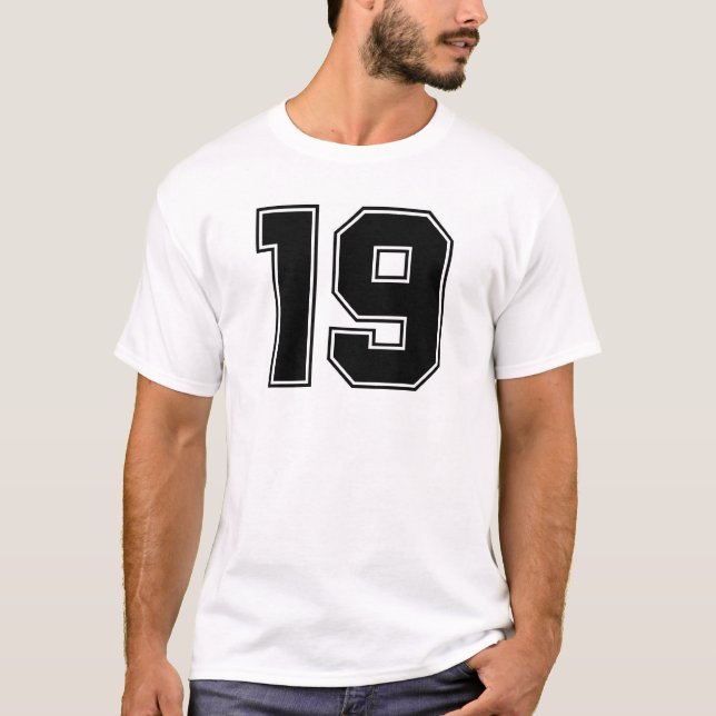 T-shirt Copie de frontside du numéro 19 (Devant)