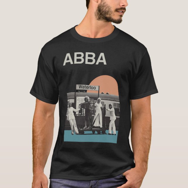 T-shirt Copie De Ingkang Ka Abba Bandtour Concert Abba Ban (Devant)