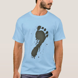 T-shirt copie de pied