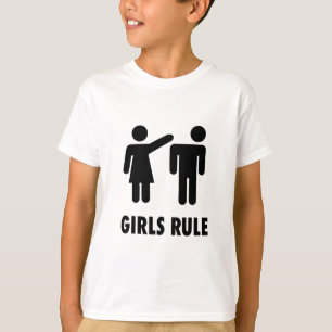 T-shirt Copie de règle de filles