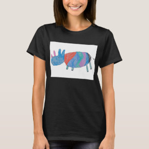 T-shirt Copie de rhinocéros