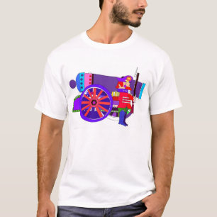 T-shirt copie d'illustrateur du canon 300dpi