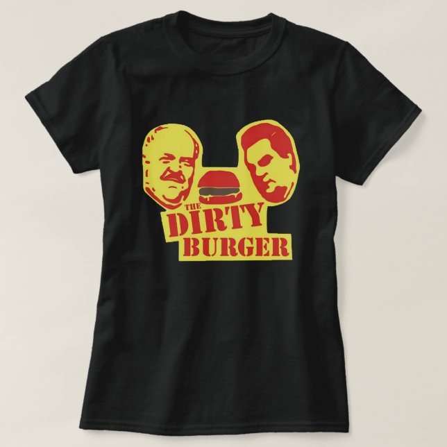 T-shirt Copie essentielle du hamburger sale (Design devant)