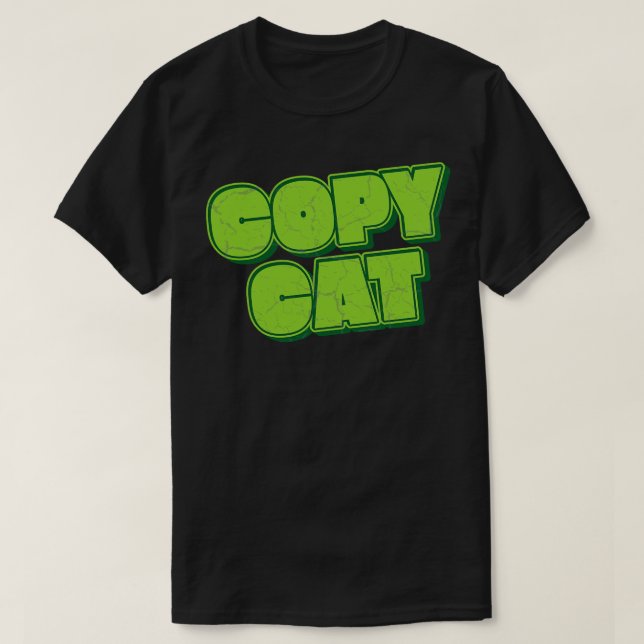 T-shirt Copie rétrospective Cat V2 (Design devant)