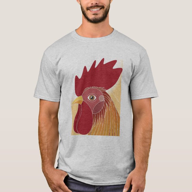 T-shirt coq (Devant)