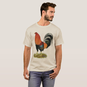 T-shirt Coq blond comme les blés de coq de combat