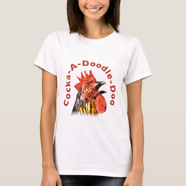 T-shirt Coq de cocorico (Devant)