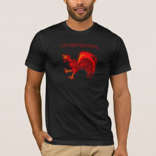 T-shirt Coq de rouge de Lil