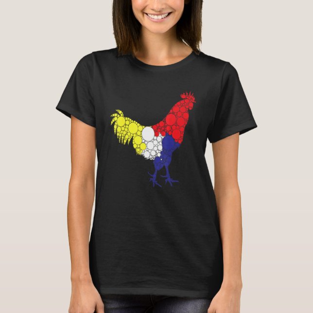 T-shirt Coq Gamecock Philippines Roster (Devant)