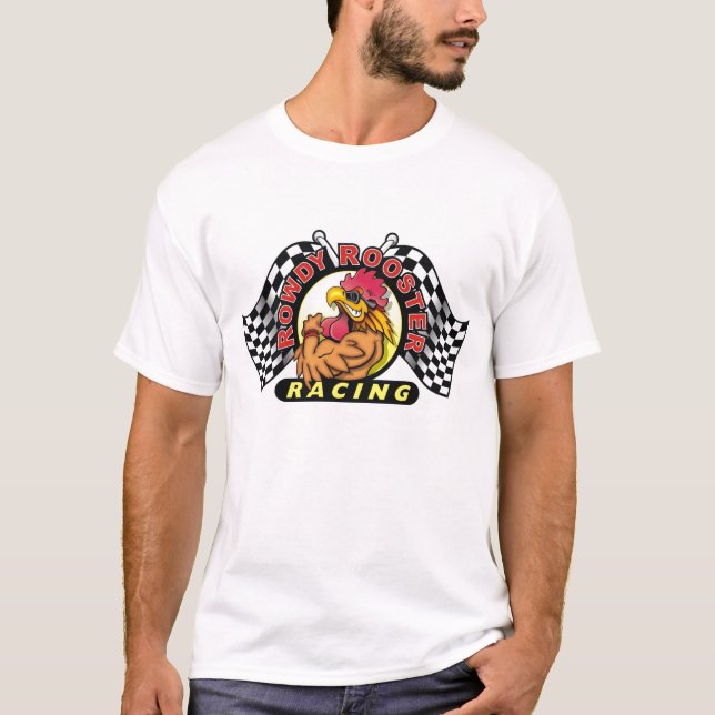 T-shirt Coq turbulent 2 de emballage (Devant)