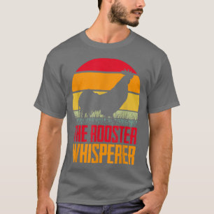 T-shirt Coq Whisperer ferme coq Lover de poulet Farme