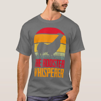 T-shirt Coq Whisperer ferme coq Lover de poulet Farme