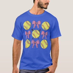 T-shirt Coquette de softball Arcs Jour de match Amoureux d
