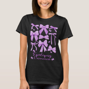 T-shirt Coquette Epilepsie esthétique de la corne pourpre