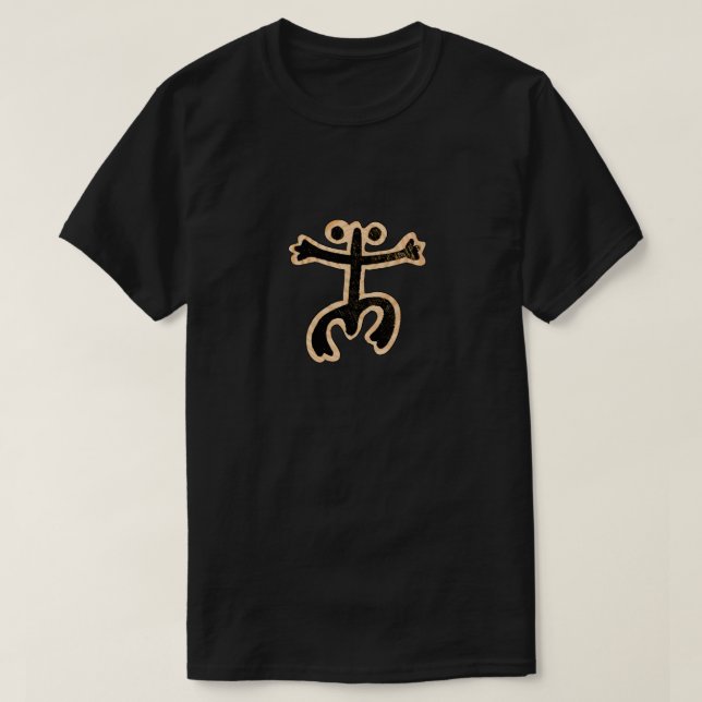T-shirt Coqui Taino sur le bois (Design devant)
