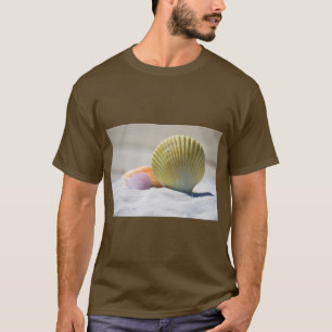 T-Shirt Coquillages aux vibrations de la plage de 
