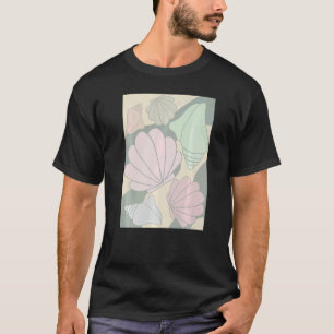 T-shirt Coquille esthétique danoise Pastel