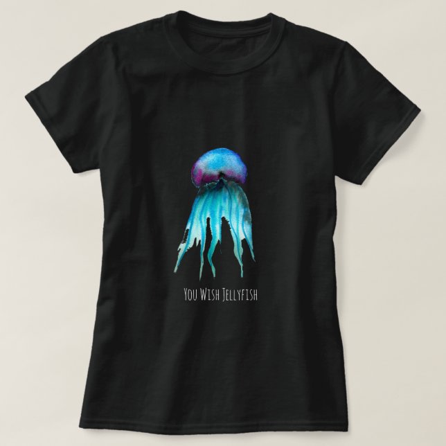T-shirt Coquille marine méduse aquatique (Design devant)