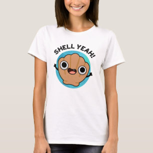 T-shirt Coquille Ouais Funny Seashell Pun