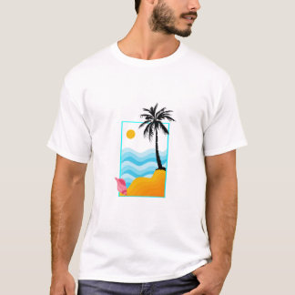 T-shirt Coquille solaire de sable