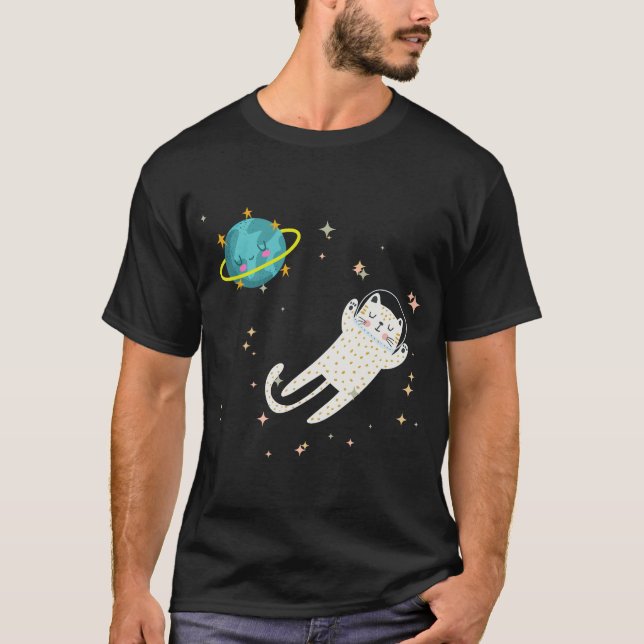 T-shirt Coquine spatiale (Devant)