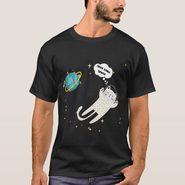 T-shirt Coquine spatiale (Devant)