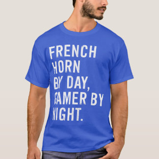 T-shirt Cor d'harmonie le jour, joueur le nuit cadeau