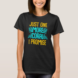 T-shirt Corail Pour Poisson Aquarium Hommes Femmes