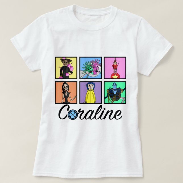 T-shirt Coraline (Design devant)