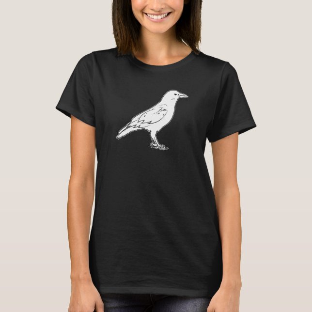 T-shirt Corbeau (Devant)