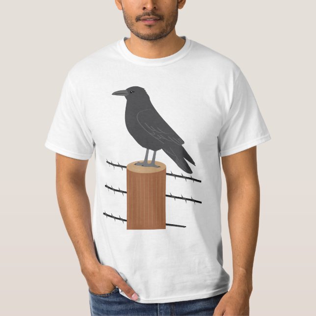 T-shirt Corbeau (Devant)
