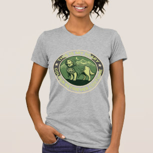 T-shirt Corbeau de nuit effrayant Pomme Château hanté Spoo
