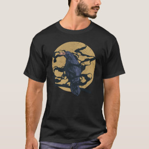 T-shirt Corbeau Et Lune
