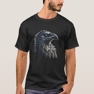 T-shirt Corbeau gothique - Corbeau de sorcellerie - Corbea