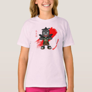 T-shirt Corbeau japonais Tengu Yokai