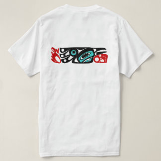 T-shirt Corbeau - Pacifique Côte du Nord-Ouest Style autoc