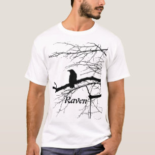 T-shirt Corbeau sur l'arbre