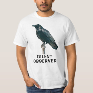 T-shirt Corbeau sur une branche