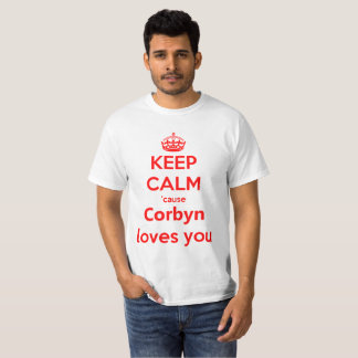 T-shirt Corbyn vous aime