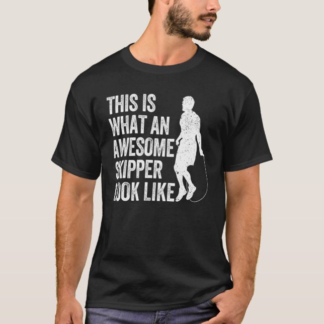 T-shirt Corde de saut (Devant)