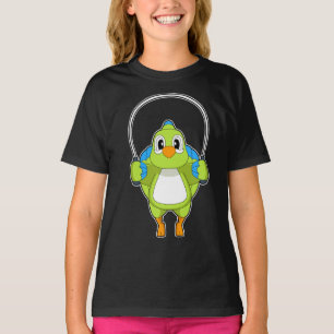 T-shirt Corde de sport Fitness Perroquet