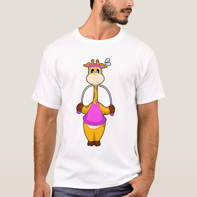 T-shirt Corde Fitness Giraffe (Devant)