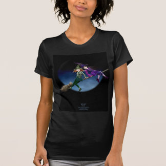 T-shirt Cordelia et Mer [dame-foncés]