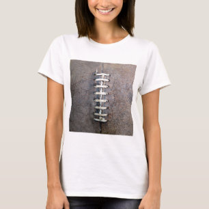 T-shirt Cordes de football verticales