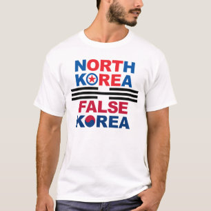 T-shirt Corée du Nord  Fausse Corée