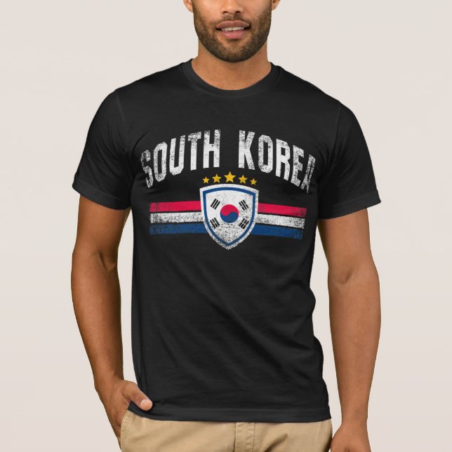 T-shirt Corée du Sud (Devant)