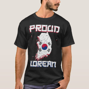 T-shirt Corée du Sud Corée Fière Séoul Busan Incheon Daegu