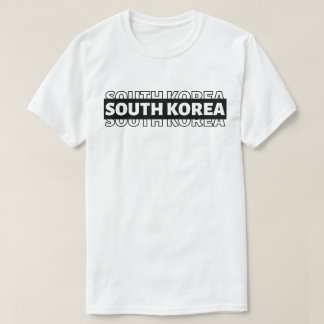 T-shirt Corée du Sud Séoul Vibes Minimaliste Streetwear T-