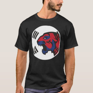 T-shirt Corée du Sud Sibérien Tigre Sud-Coréen